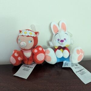 Tiny Big Feet HTF Diana And White Rabbit